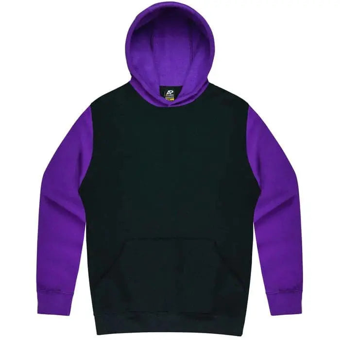 Aussie Pacific Monash Kids Hoodie 3530  Aussie Pacific BLACK/ELECTRIC PURPLE 4
